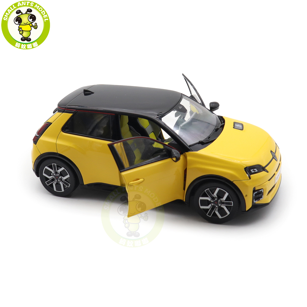 1/18 Renault 5 E-Tech 100% Electric 2024 Norev 185500 Yellow/Black