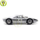 1/18 CMC M-233 Porsche 904 Carrera GTS #43 500 KM Spa 1965 Diecast Model Toy Car Gifts For Friends