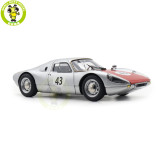 1/18 CMC M-233 Porsche 904 Carrera GTS #43 500 KM Spa 1965 Diecast Model Toy Car Gifts For Friends