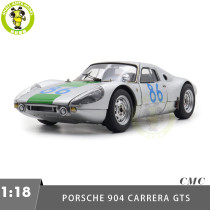 1/18 CMC M-230 Porsche 904 Carrera GTS #86 Winner Targa Florio 1964 Diecast Model Toy Car Gifts For Friends