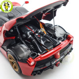 1/18 BBR 182221-2 Ferrari LaFerrari Rosso Corsa With Gold Wheels Diecast Model Toys Car Gifts For Father Friends
