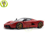 1/18 BBR 182221-2 Ferrari LaFerrari Rosso Corsa With Gold Wheels Diecast Model Toys Car Gifts For Father Friends