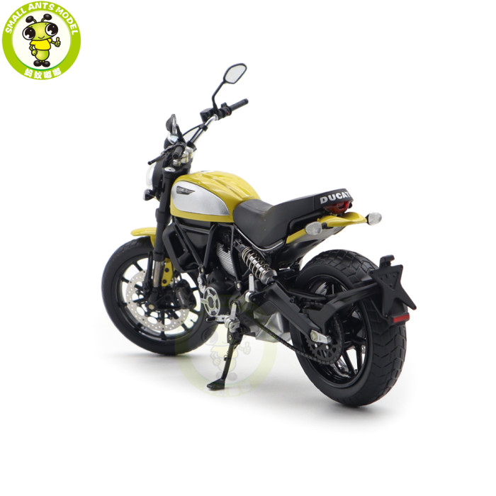 1/12 TSM Ducati Scrambler Icon 803CC 2015 Diecast Model Motorcycle Car Gifts For Friends