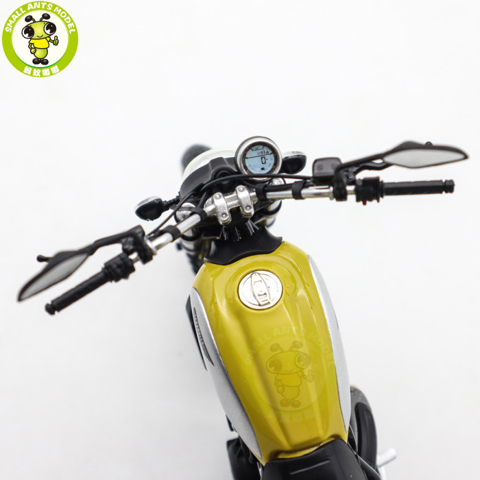 1/12 TSM Ducati Scrambler Icon 803CC 2015 Diecast Model Motorcycle Car Gifts For Friends