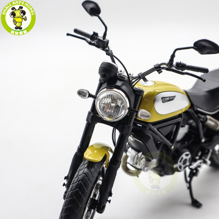 1/12 TSM Ducati Scrambler Icon 803CC 2015 Diecast Model Motorcycle Car Gifts For Friends