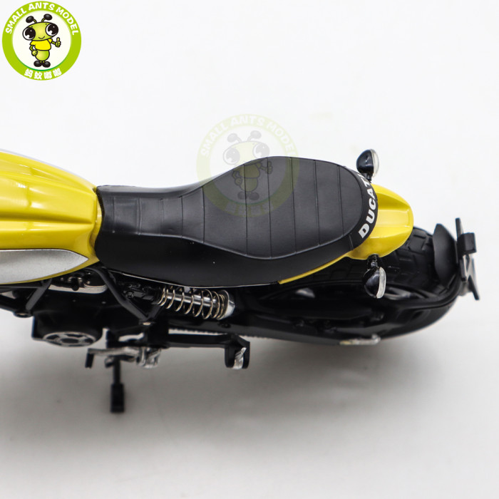1/12 TSM Ducati Scrambler Icon 803CC 2015 Diecast Model Motorcycle Car Gifts For Friends