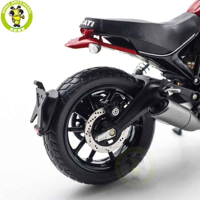 1/12 TSM Ducati Scrambler Icon 803CC 2015 Diecast Model Motorcycle Car Gifts For Friends