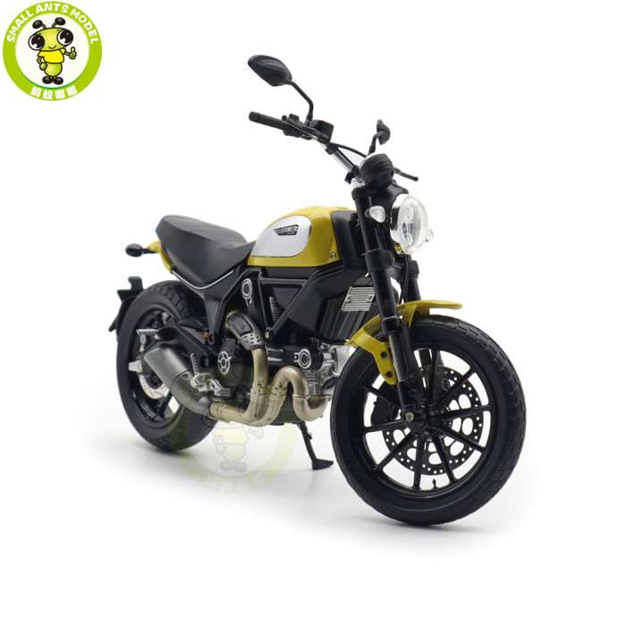 1/12 TSM Ducati Scrambler Icon 803CC 2015 Diecast Model Motorcycle Car Gifts For Friends