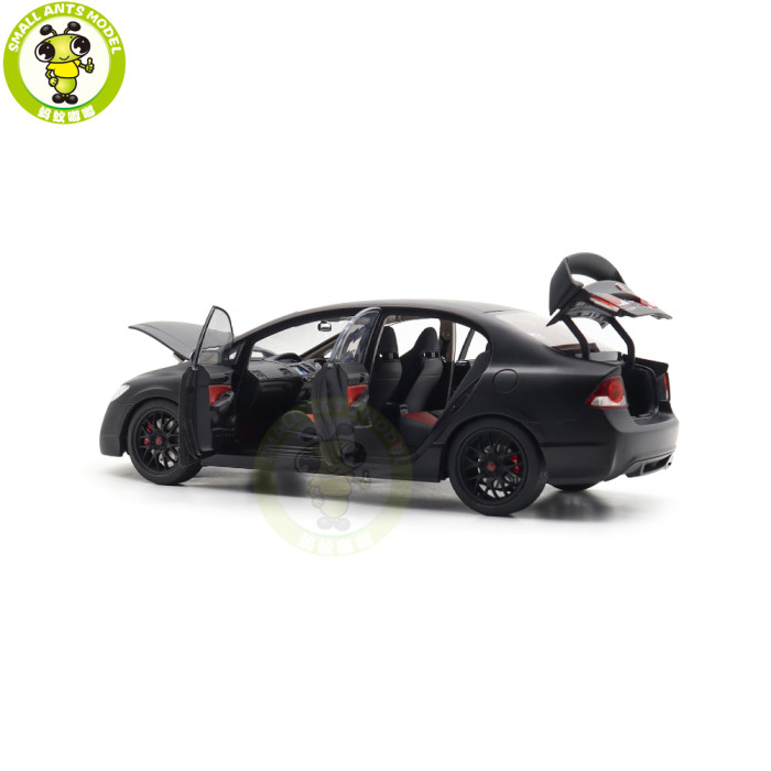 1/18 Honda CIVIC Type R FD2 Diecast Model Toy Car Gifts For Friends