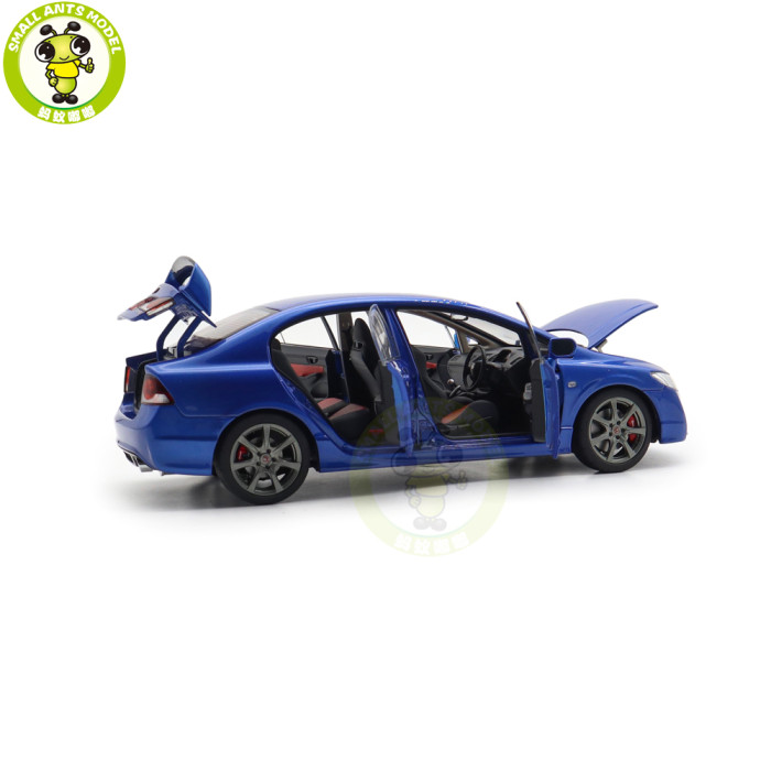 1/18 Honda CIVIC Type R FD2 Diecast Model Toy Car Gifts For Friends