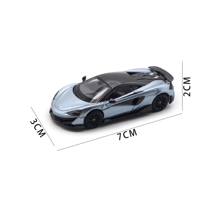 1/64 LCD Mcalren 600 600LT Racing Car Diecast Model Toy Car Gifts For Friends
