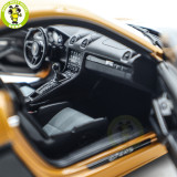 1/18 Porsche 718 Cayman GT4 RS 2023 Weissach Pack Norev 187252 Bahama Yellow Diecast Model Toys Car Gifts For Father Friends