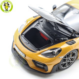 1/18 Porsche 718 Cayman GT4 RS 2023 Weissach Pack Norev 187252 Bahama Yellow Diecast Model Toys Car Gifts For Father Friends