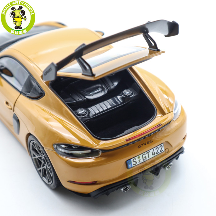 Modèle Réduit Porsche Cayman GT4 RS Weissach Package 1/18