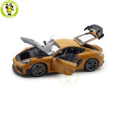 1/18 Porsche 718 Cayman GT4 RS 2023 Weissach Pack Norev 187252 Bahama Yellow Diecast Model Toys Car Gifts For Father Friends