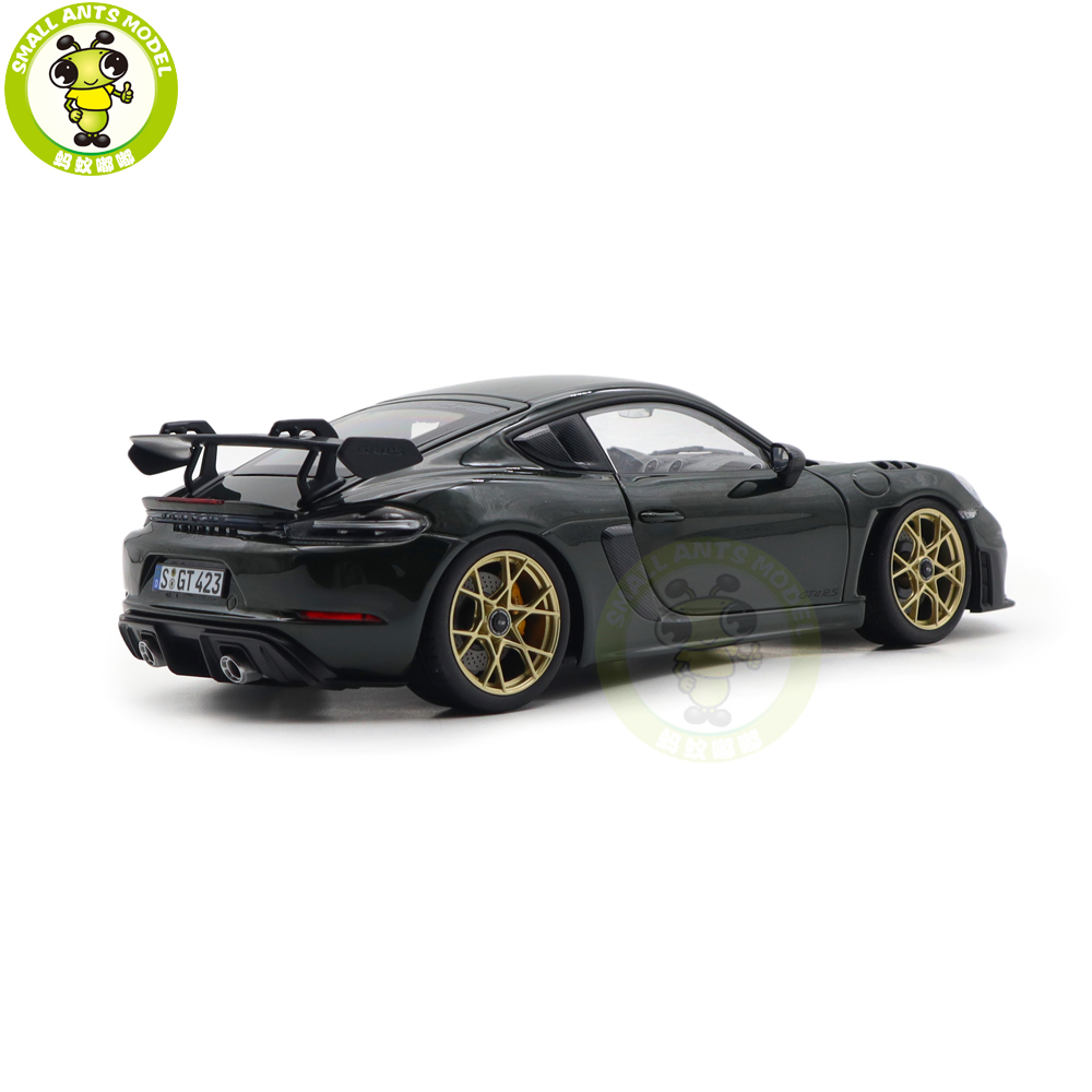 Porsche 718 Cayman GT4 RS Weissachpaket 1/18 Norev – Brewstergreen, Occasion