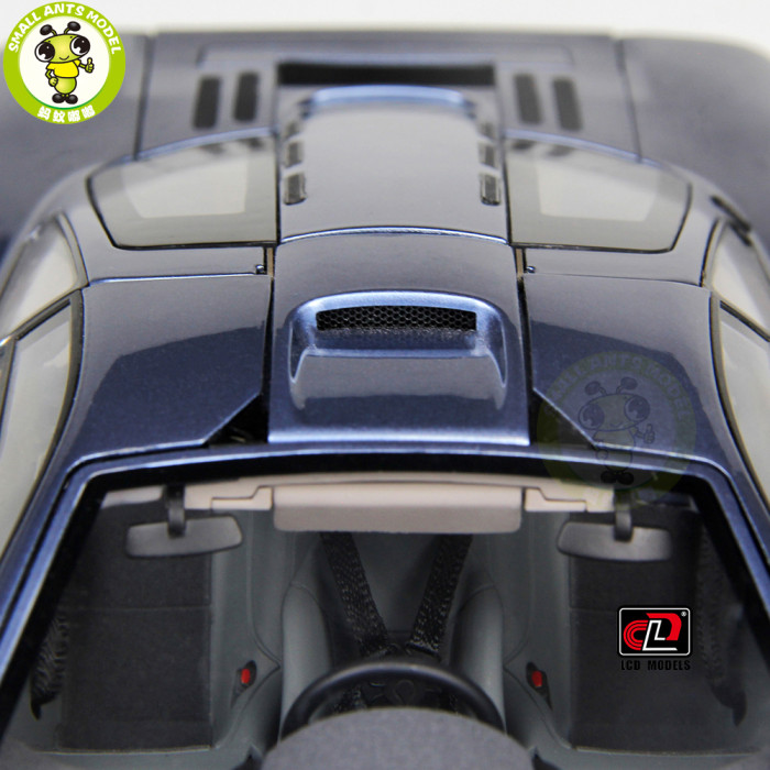 1/18 LCD McLaren F1 XP5 Ice Blue Diecast Model Car Gifts For Father Friends