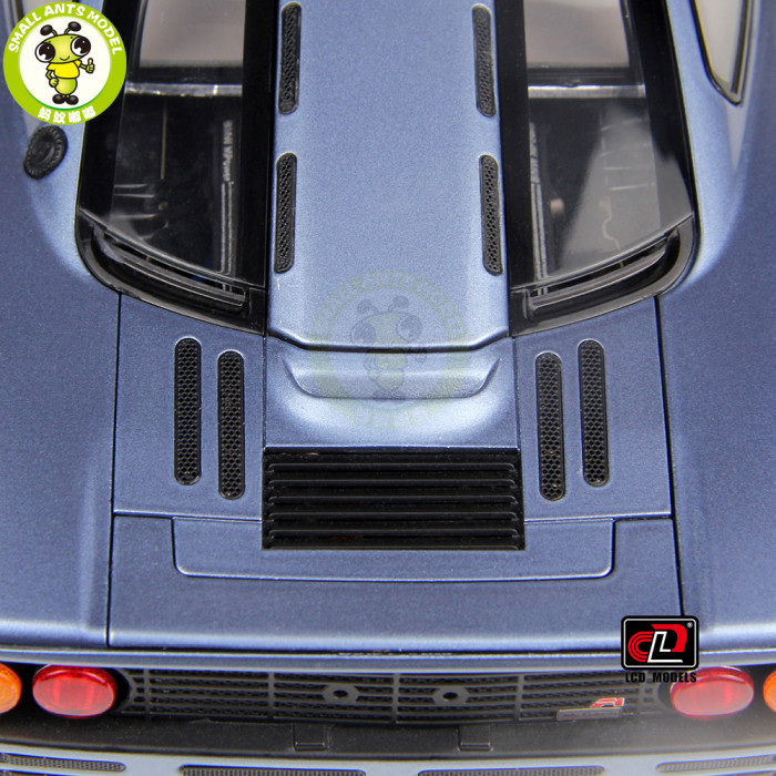 1/18 LCD McLaren F1 XP5 Ice Blue Diecast Model Car Gifts For Father Friends
