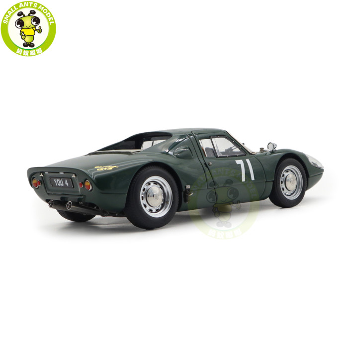 1/18 CMC M-235 Porsche 904 Carrera GTS #71 Goodwood Revival TT Race 2018 Diecast Model Toy Car Gifts For Friends