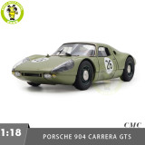 1/18 CMC M-232 Porsche 904 Carrera GTS #26 Silverstone International Grand Touring 1964 Innes Ireland Diecast Model Toy Car Gifts For Friends