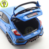 1/18 LCD Honda Civic Type-R Type R 2020 FK8 Diecast Metal Model Toy Car Gifts For Father Friends