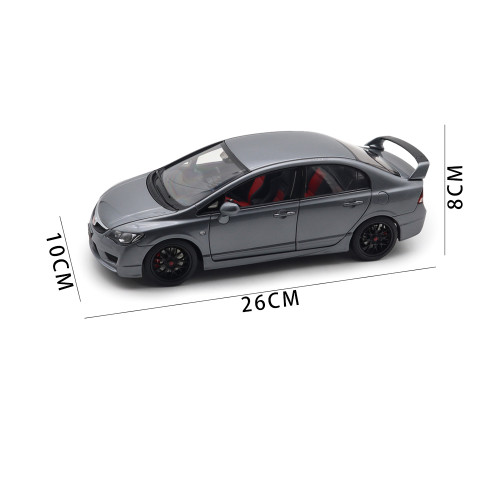1/18 Honda CIVIC Type R FD2 Diecast Model Toy Car Gifts For Friends