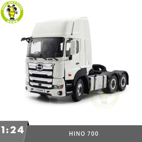 1/24 Hino 700 Heavy Tractor Trailer Diecast Car Truck Model Gifts For Friends Family