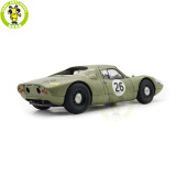 1/18 CMC M-232 Porsche 904 Carrera GTS #26 Silverstone International Grand Touring 1964 Innes Ireland Diecast Model Toy Car Gifts For Friends