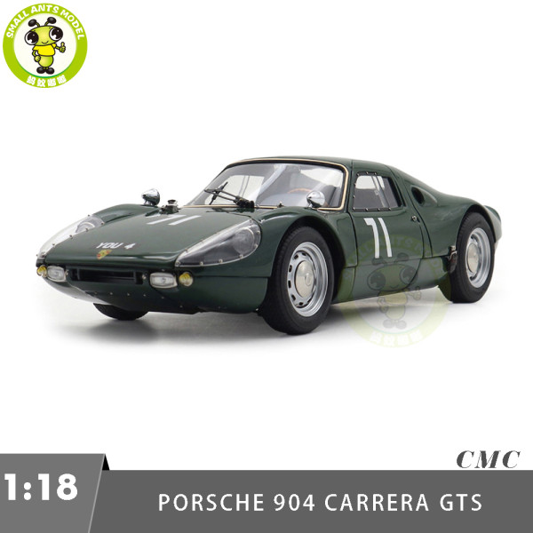 1/18 CMC M-235 Porsche 904 Carrera GTS #71 Goodwood Revival TT Race 2018 Diecast Model Toy Car Gifts For Friends