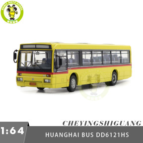 1/64 Huanghai City Bus DD6121HS Diecast Model Toy Car Bus Gifts For Friends
