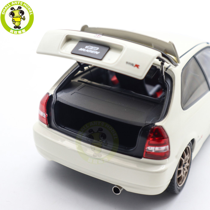 1/18 MOTORHELIX Honda CIVIC Type R EK9 MUGEN POWER Diecast Model Toy Car Gifts For Father Friends