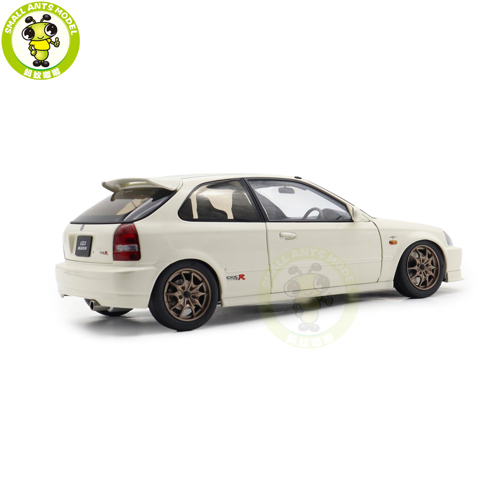 1/18 MOTORHELIX Honda CIVIC Type R EK9 MUGEN POWER Diecast Model Toy ...