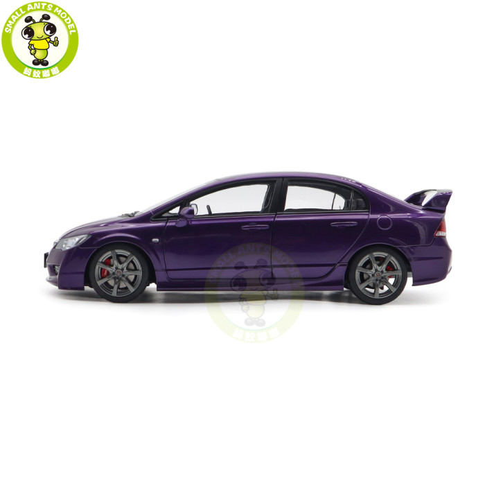 1/18 MOTORHELIX Honda CIVIC Type R FD2 2007 Late Version Diecast Model Toy Car Gifts For Father Friends