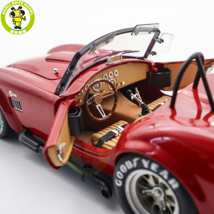 1/18 Ford Shelby Cobra 427S/C KYOSHO 08047R Red Diecast Model Toy Cars Gifts For Father Friends