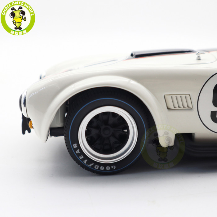 1/18 Ford Shelby Cobra 427S/C KYOSHO 08047EW White #91 Diecast Model Toy Cars Gifts For Father Friends