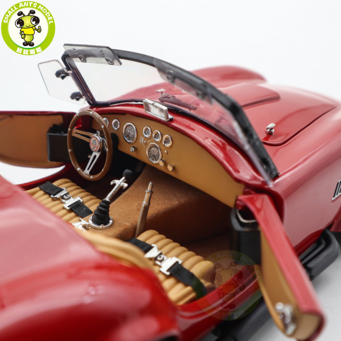 1/18 Ford Shelby Cobra 427S/C KYOSHO 08047R Red Diecast Model Toy Cars Gifts For Father Friends