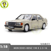 1/18 Mercedes Benz 190E EVO 2.3-16 W201 C CLASS Norev Diecast Model Toys Car Gifts For Friends Father