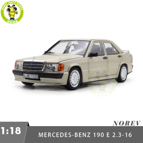 1/18 Mercedes Benz 190E EVO 2.3-16 W201 C CLASS Norev Diecast Model Toys Car Gifts For Friends Father