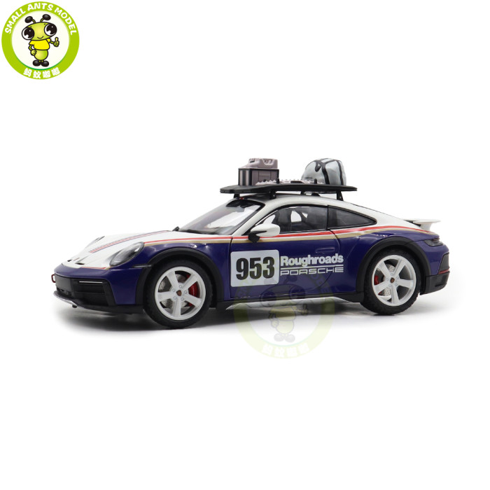 1/18 Minichamps Porsche 911 DAKAR 2022 #953 Diecast Model Toys Car Gifts For Friends Father