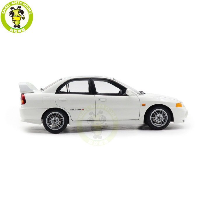 1/18 MOTORHELIX Mitsubishi EVO IV Diecast Model Toy Car Gifts For Father Friends