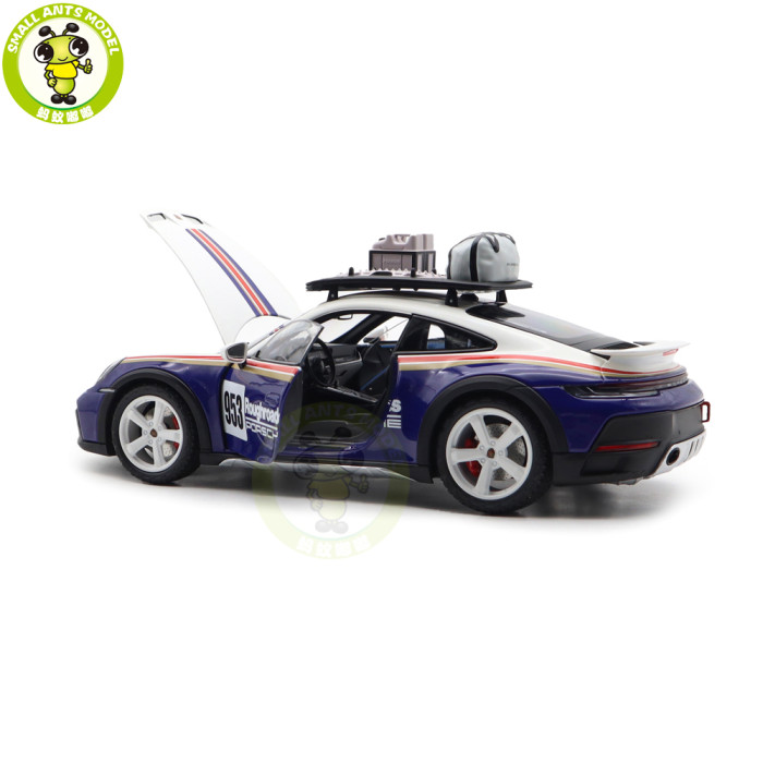 1/18 Minichamps Porsche 911 DAKAR 2022 #953 Diecast Model Toys Car Gifts For Friends Father