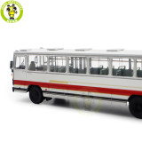 1/64 Huanghai Articulated City Bus DD6170 Diecast Model Toy Car Bus Gifts For Friends