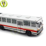 1/64 Huanghai Articulated City Bus DD6170 Diecast Model Toy Car Bus Gifts For Friends