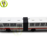 1/64 Huanghai Articulated City Bus DD6170 Diecast Model Toy Car Bus Gifts For Friends