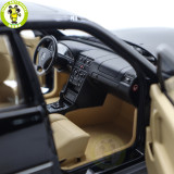 1/18 Mercedes-Benz C36 AMG 1993 Norev 183381 Black Metallic Diecast Model Toys Car Gifts For Father Friends