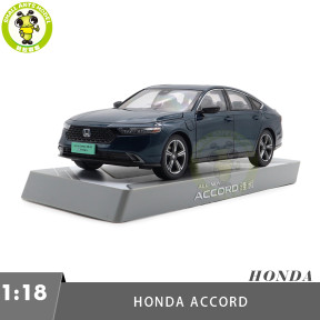 1/18 Honda Accord 2023 Sedan 11th Generation Diecast Model Toy Cars Boys Girls Gifts