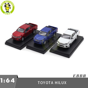 1/64 Ebbro Toyota Hilux Pickup Truck Diecast Model Toy Car Gifts For Friends