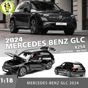 1/18 Iscale Mercedes Benz GLC 2024 X254 Diecast Model Toy Car Gifts For Famliy Friends