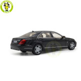1/18 Motorhelix Mercedes Benz S600L S600 S CLASS W221 Diecast Model Toy Car Gifts For Friends Father
