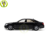 1/18 Motorhelix Mercedes Benz S600L S600 S CLASS W221 Diecast Model Toy Car Gifts For Friends Father